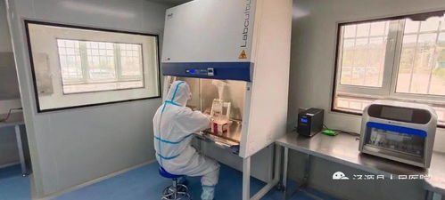 县人民医院核酸检测实验室正式投入使用